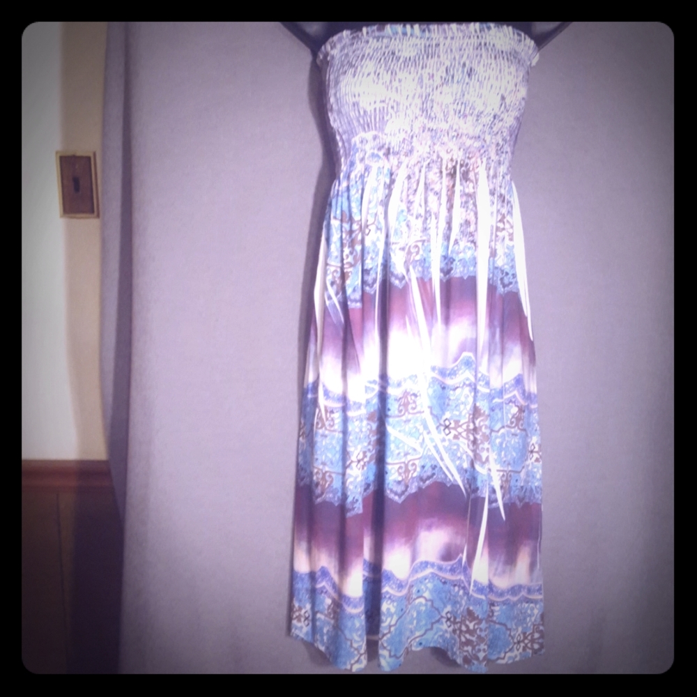 Cristinalove rhinestone & stud embellished dress